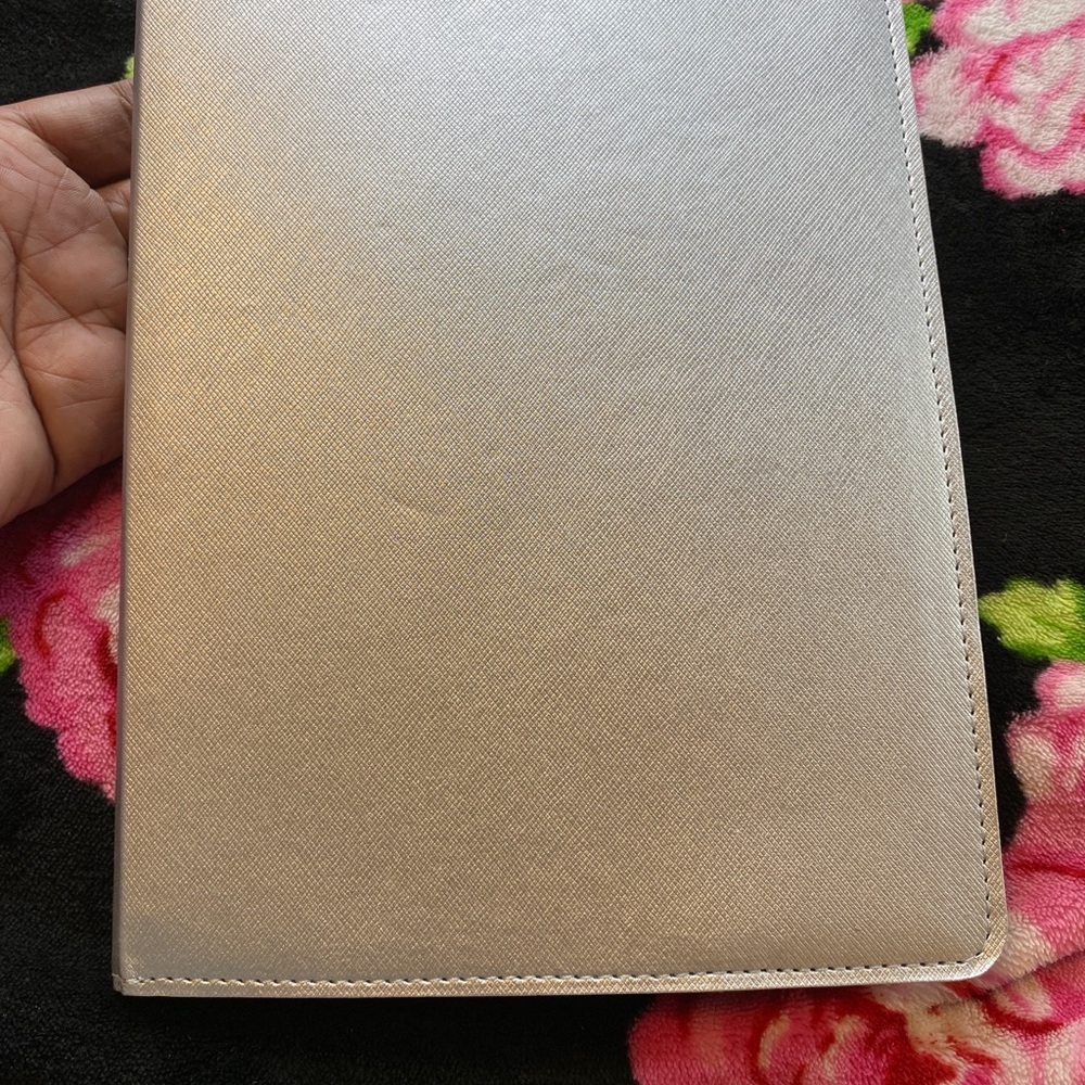 Metallic Silver Papyrus Cover